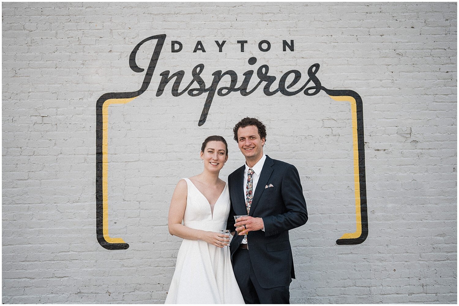 Historical Oregon District Wedding Portraits | Dayton, Ohio