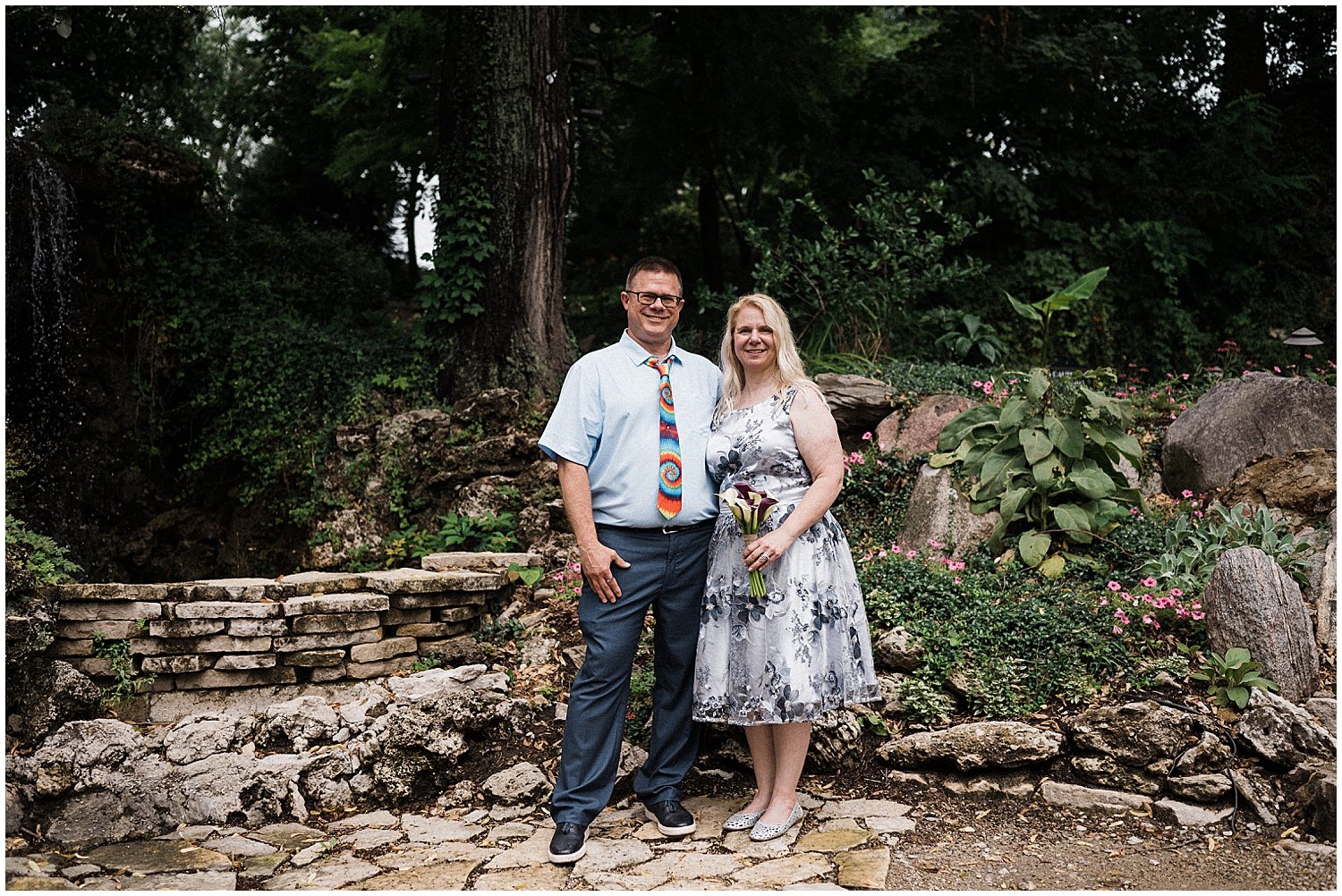 Dayton Grotto Gardens Wedding | Dayton VA Center