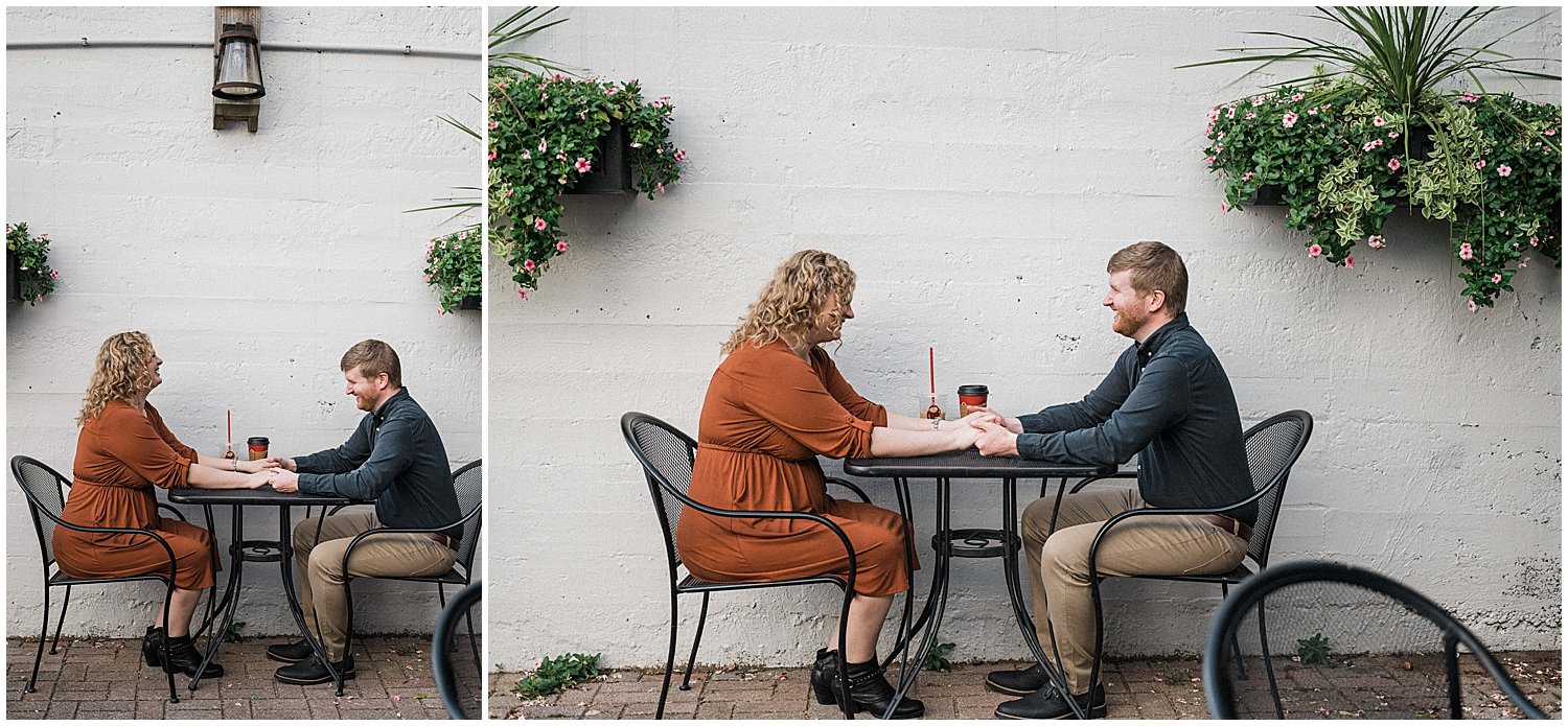 The Coffee Peddlar Engagement Portraits | Harrison, Ohio 