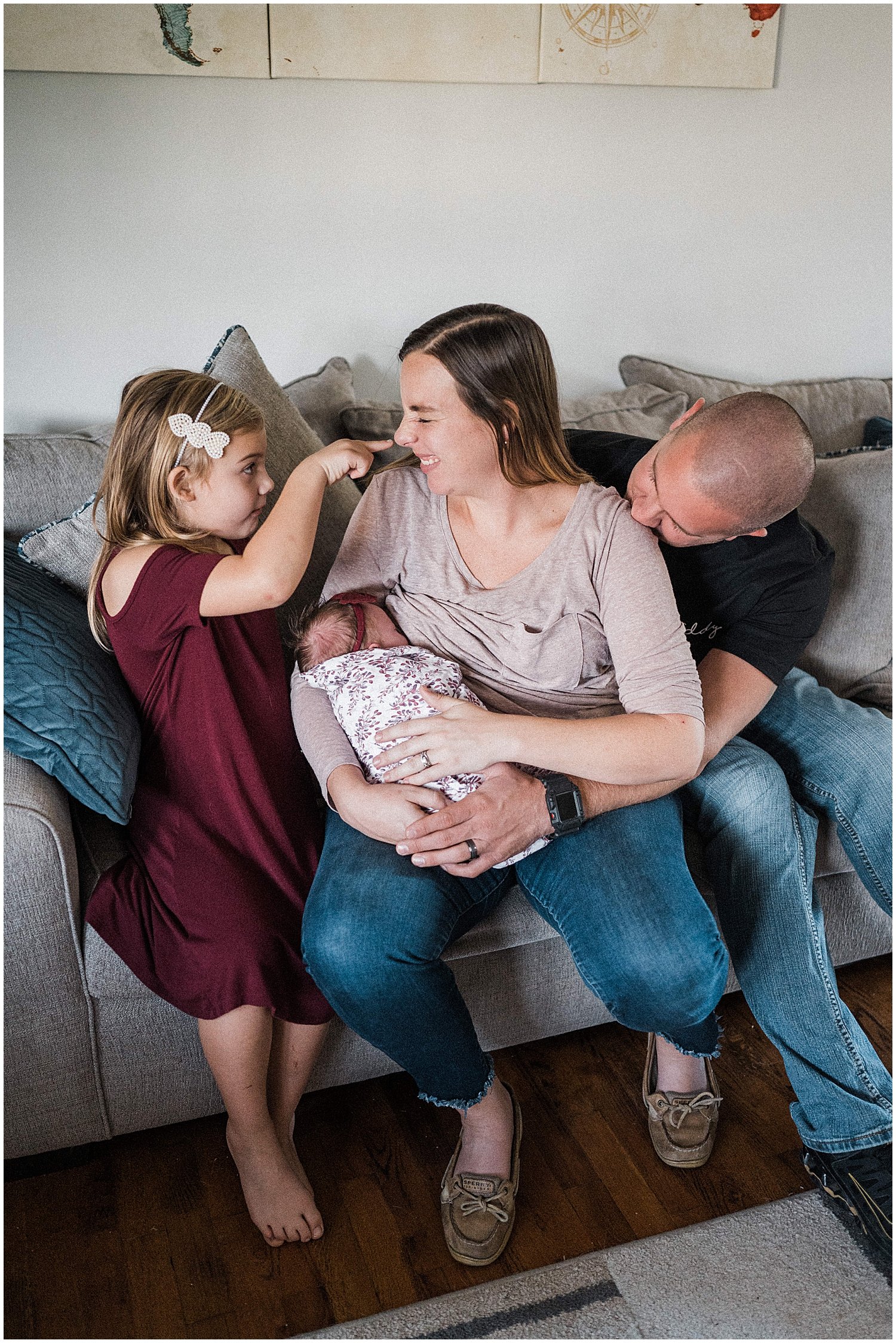 In-Home Family Portraits | Dayton, Ohio