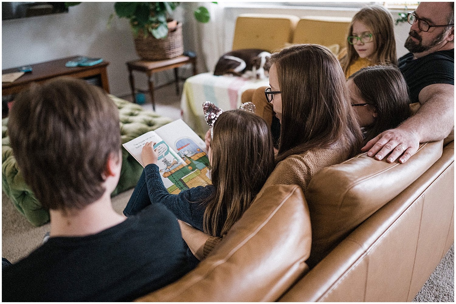 In-Home Family Portrait Session | Beavercreek, Ohio