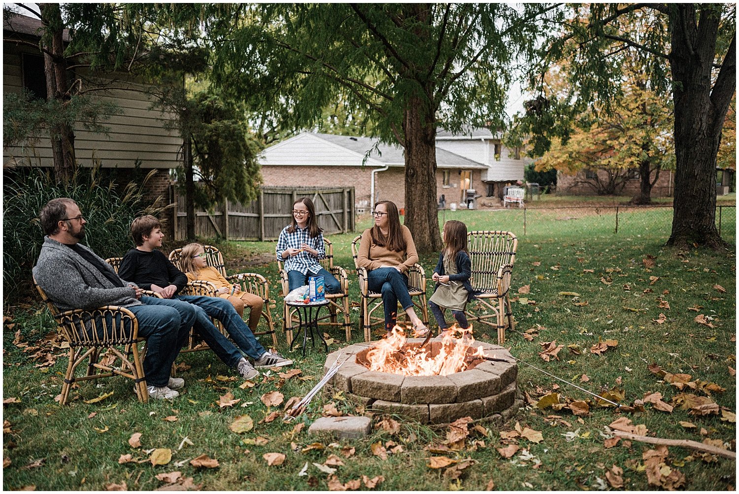 In-Home Family Portrait Session | Beavercreek, Ohio