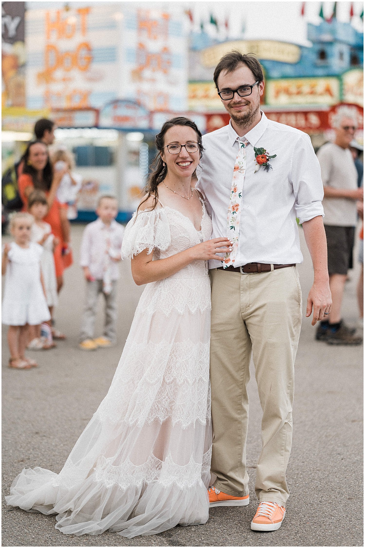 Clark County Fair Wedding Portraits | Springfield, Ohio
