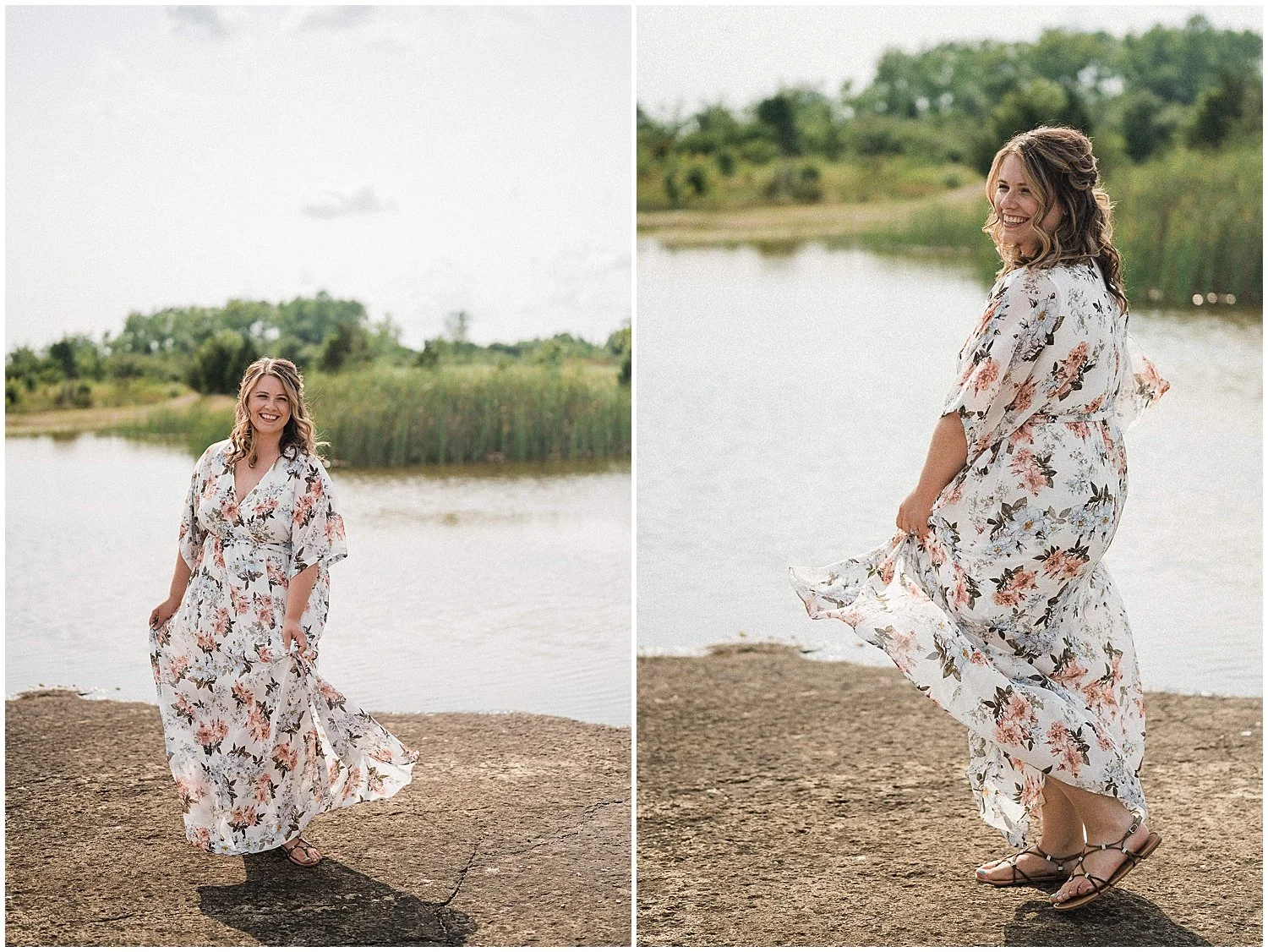 LGBTQ Oakes Quarry Elopement | Fairborn, Ohio