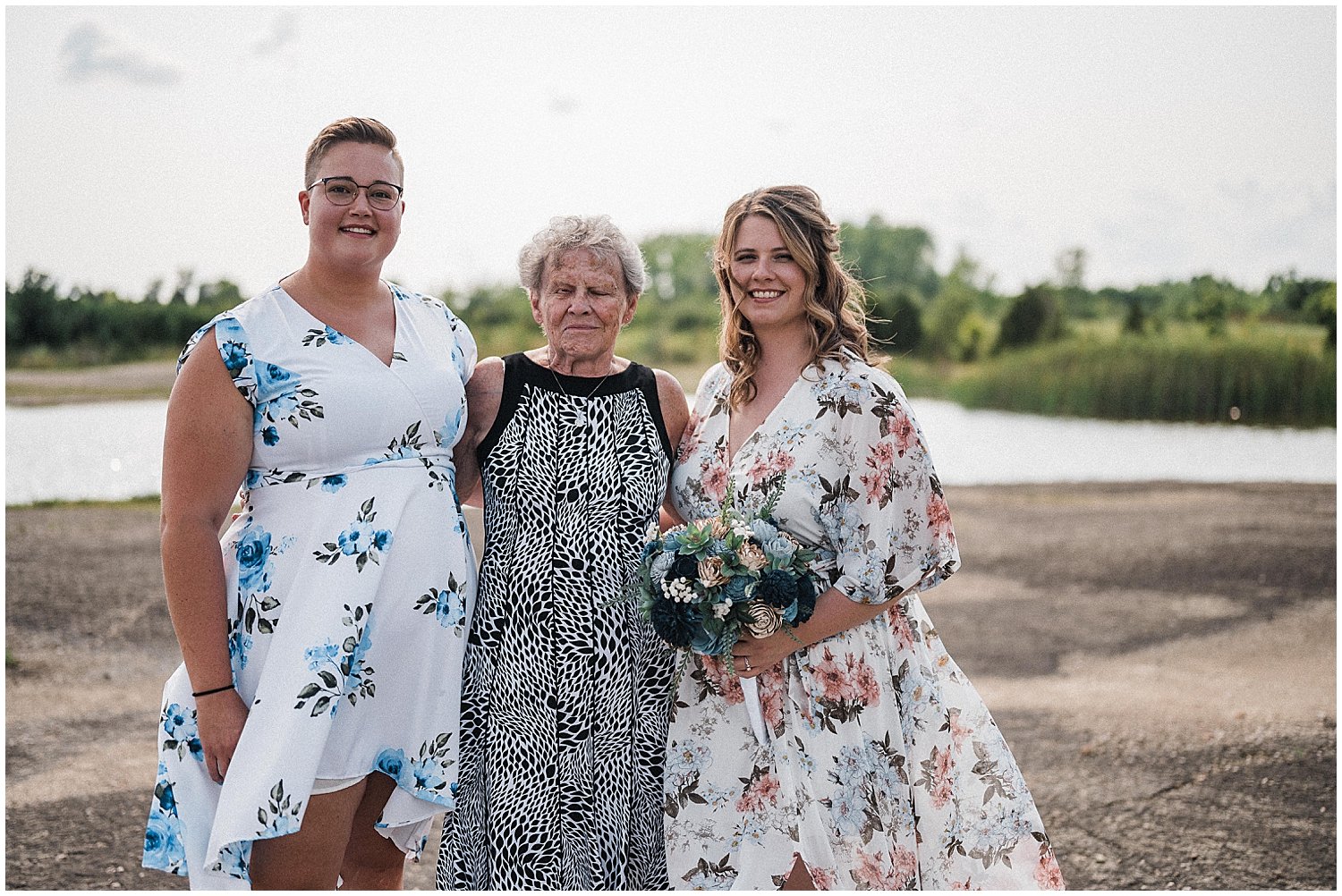 LGBTQ Oakes Quarry Elopement | Fairborn, Ohio