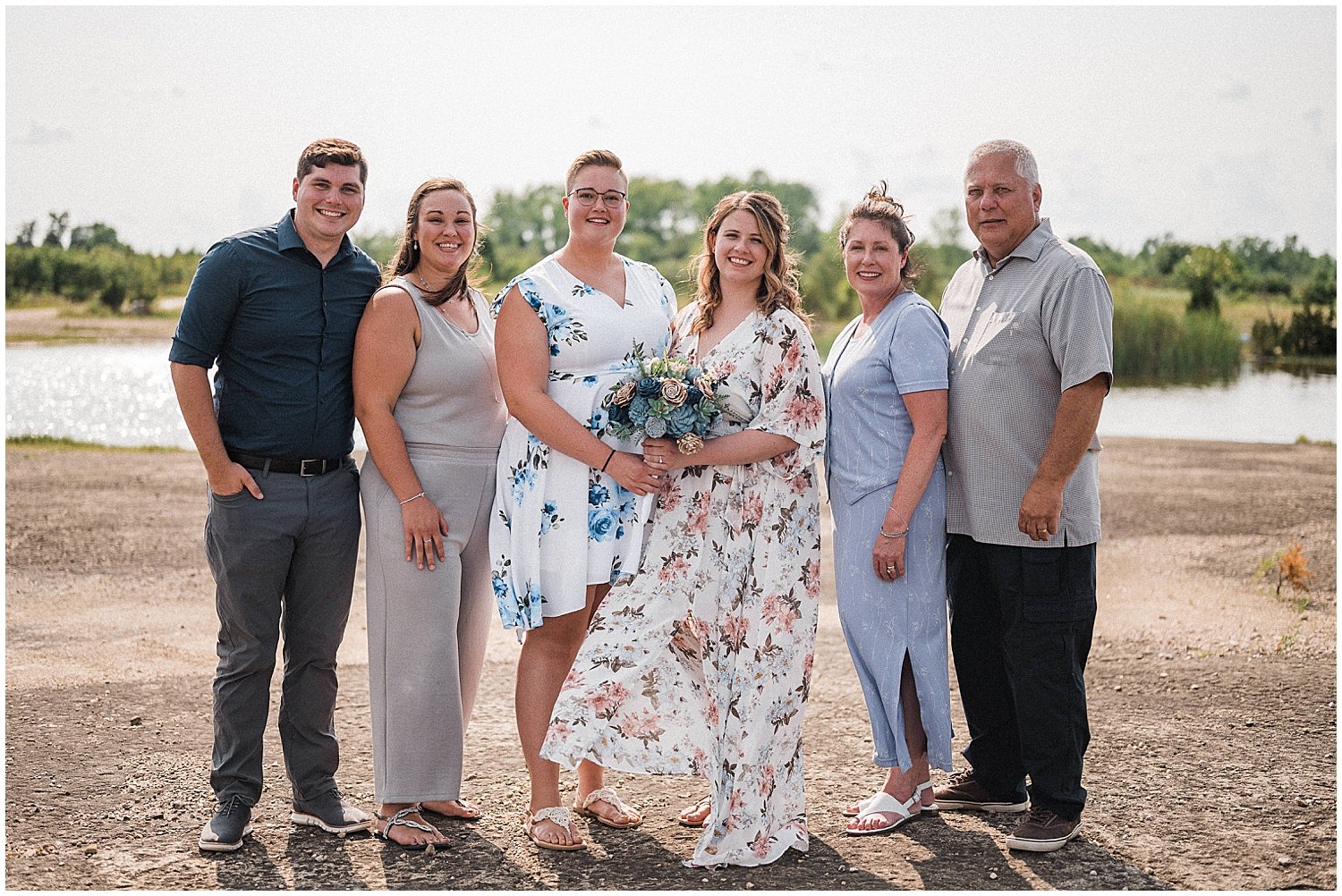 LGBTQ Oakes Quarry Elopement | Fairborn, Ohio