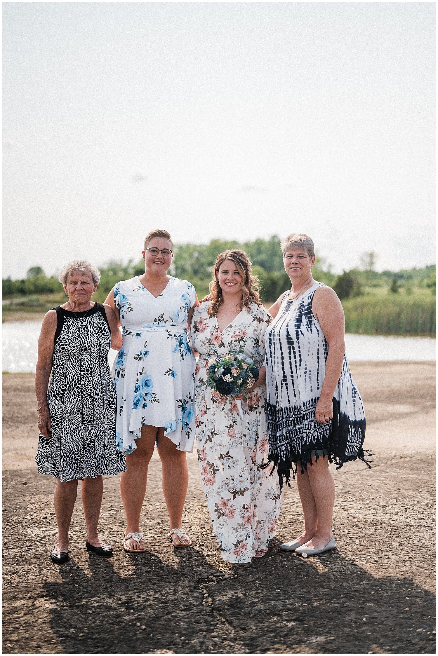 LGBTQ Oakes Quarry Elopement | Fairborn, Ohio