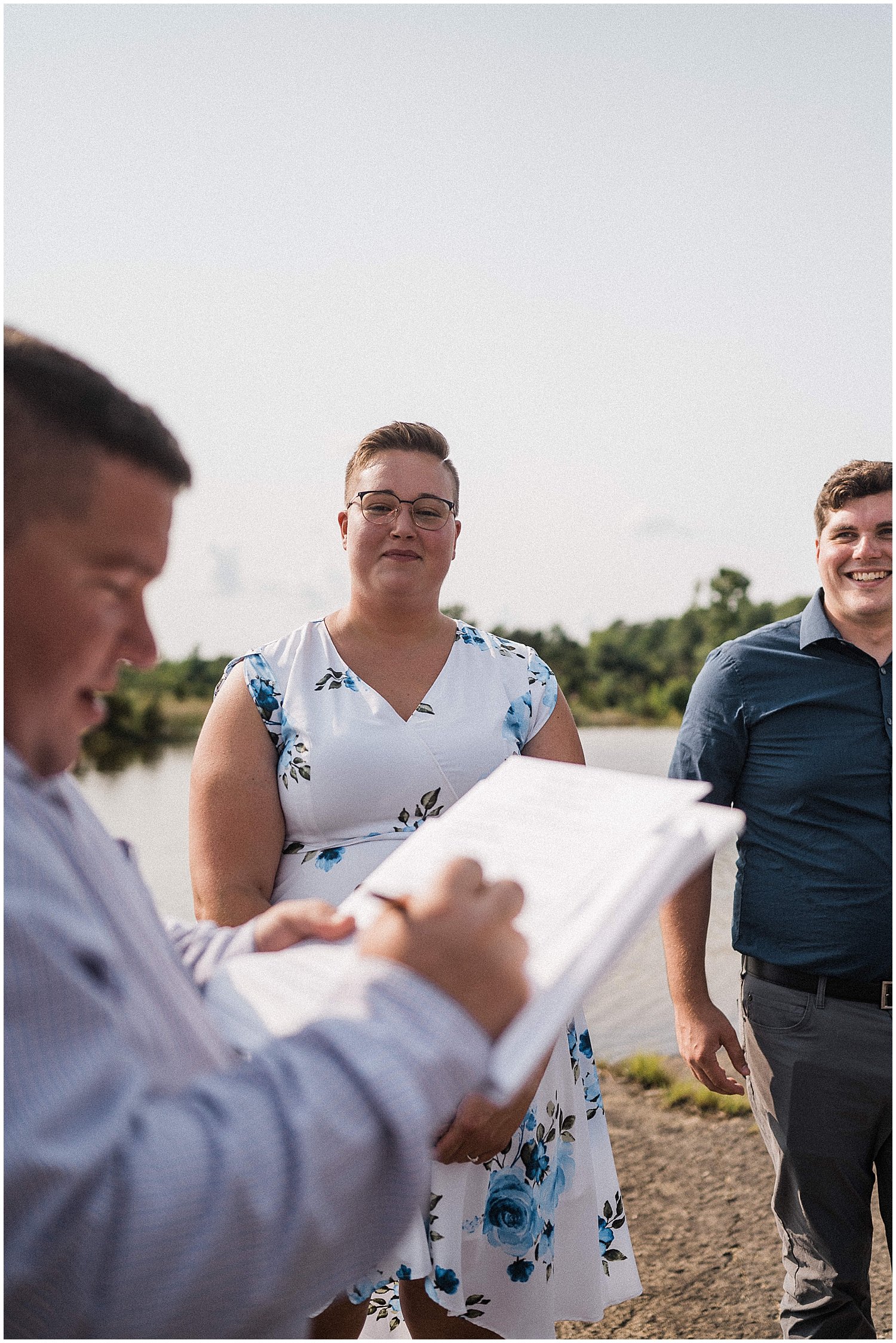 LGBTQ Oakes Quarry Elopement | Fairborn, Ohio