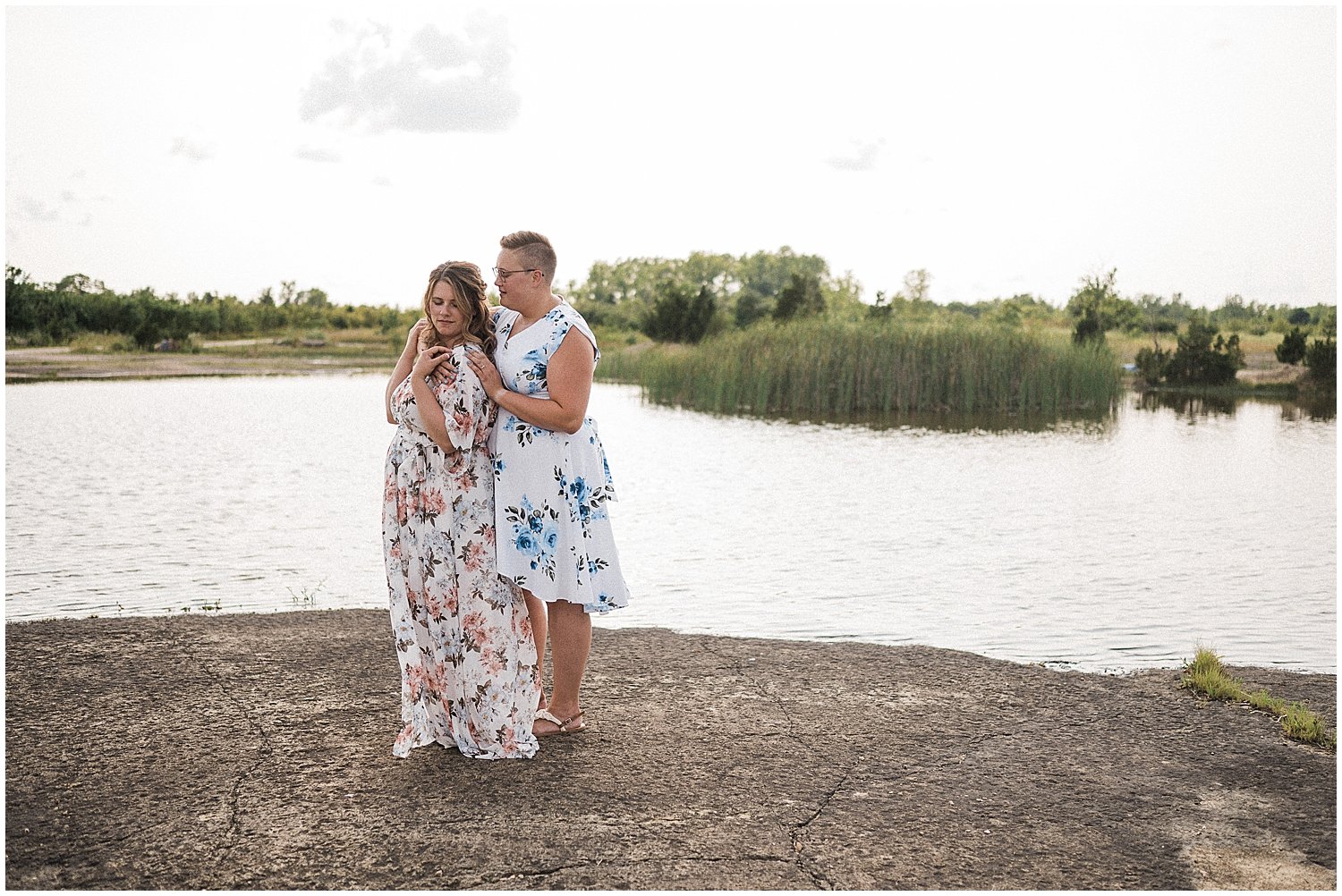 LGBTQ Oakes Quarry Elopement | Fairborn, Ohio