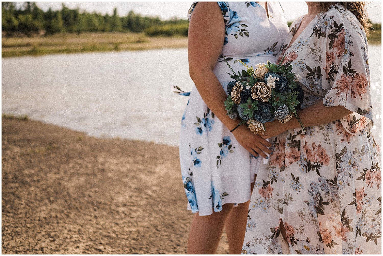 LGBTQ Oakes Quarry Elopement | Fairborn, Ohio