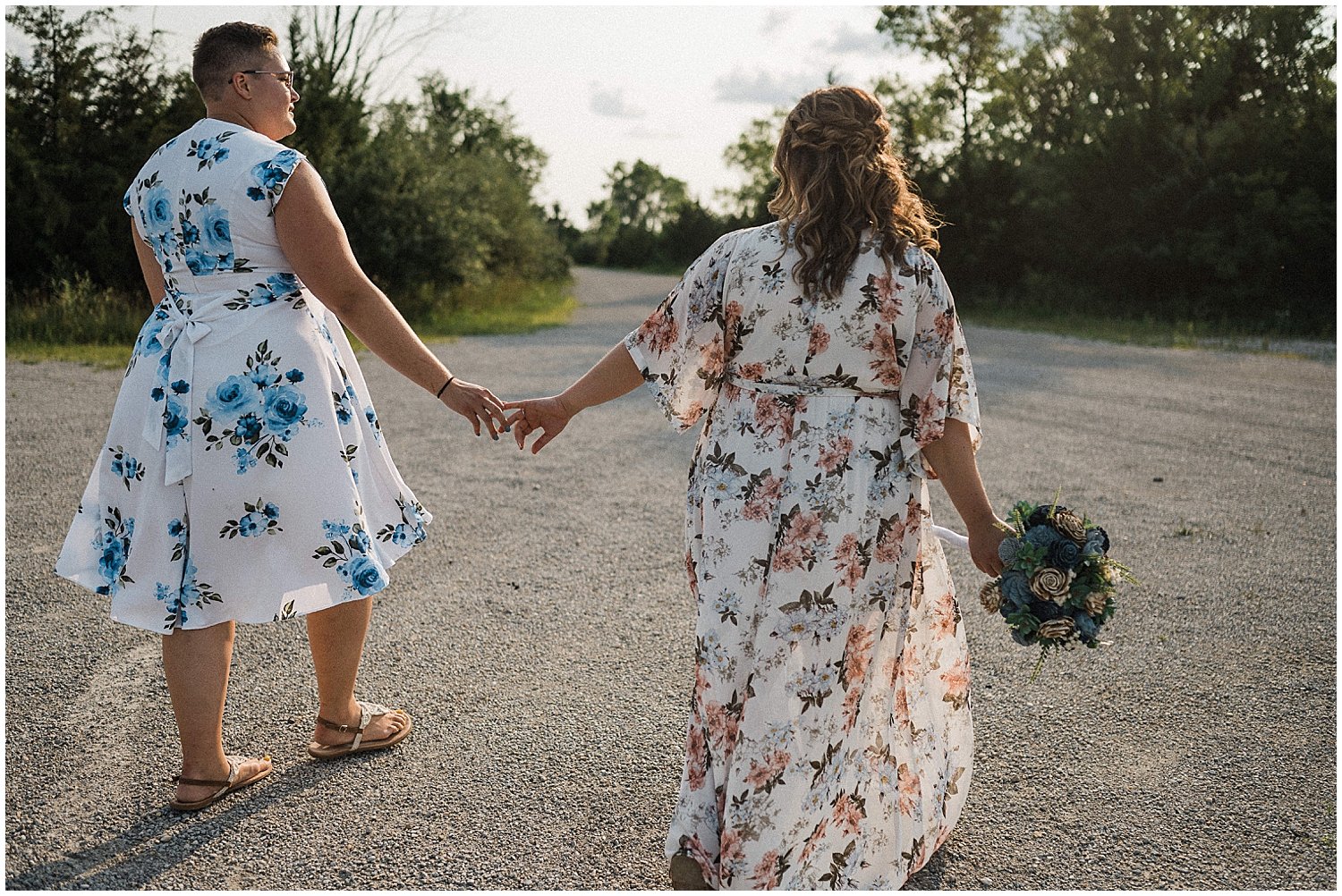 LGBTQ Oakes Quarry Elopement | Fairborn, Ohio