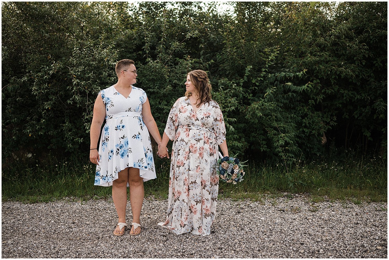 LGBTQ Oakes Quarry Elopement | Fairborn, Ohio