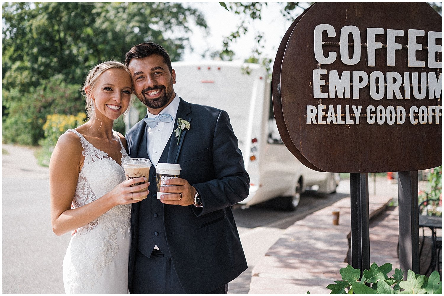 Coffee Emporium Wedding Portraits | Cincinnati, Ohio
