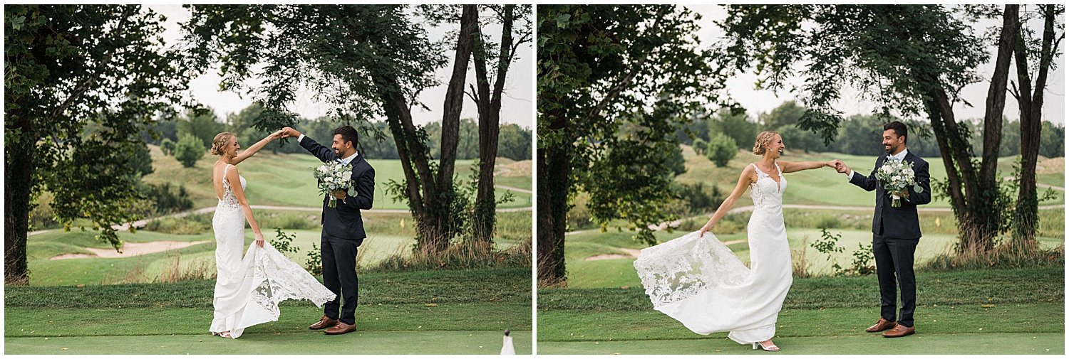 Oasis Golf Club| Cincinnati, Ohio Wedding