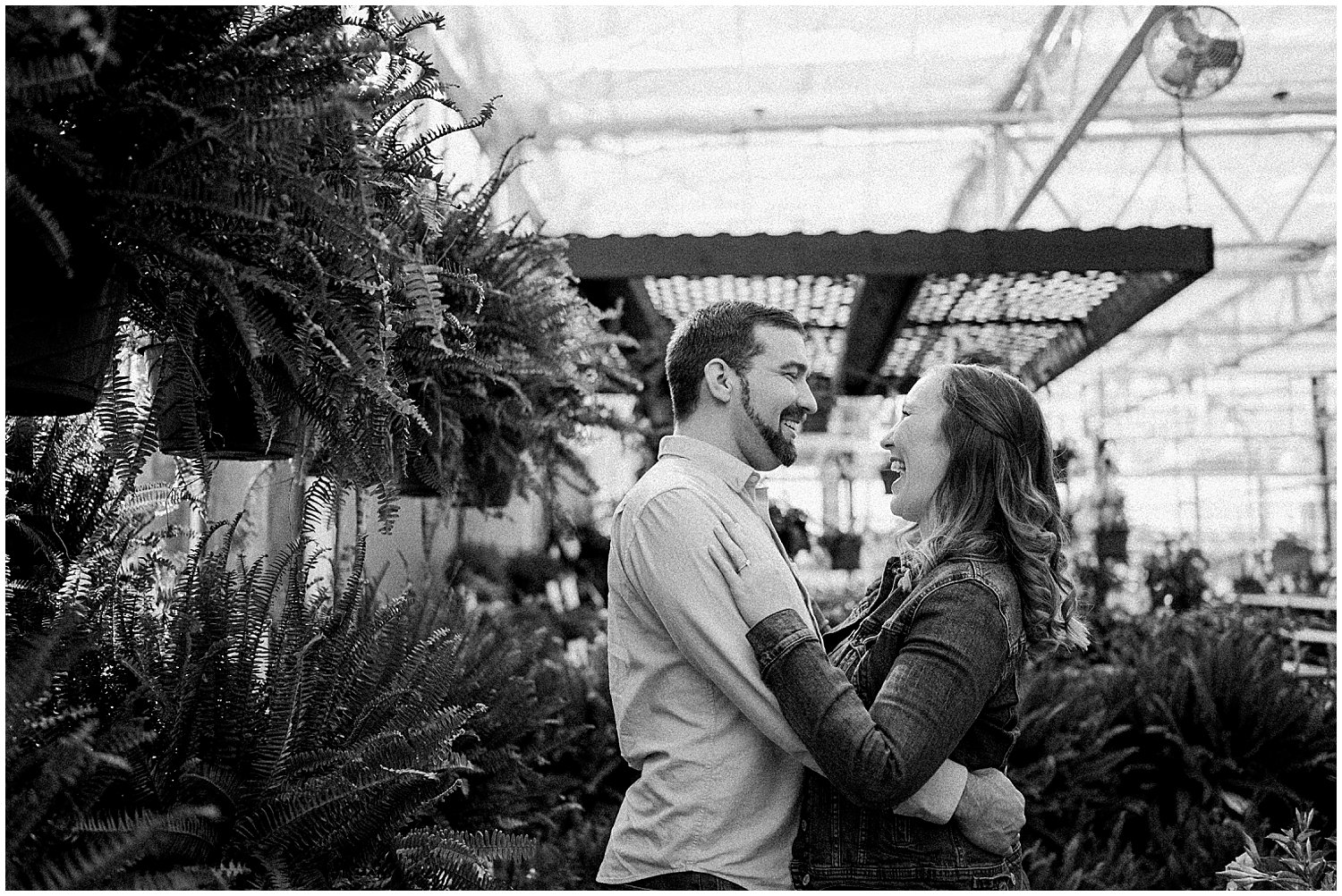 Delhi Flower &amp; Garden Center Engagement Portraits | Cincinnati, Ohio