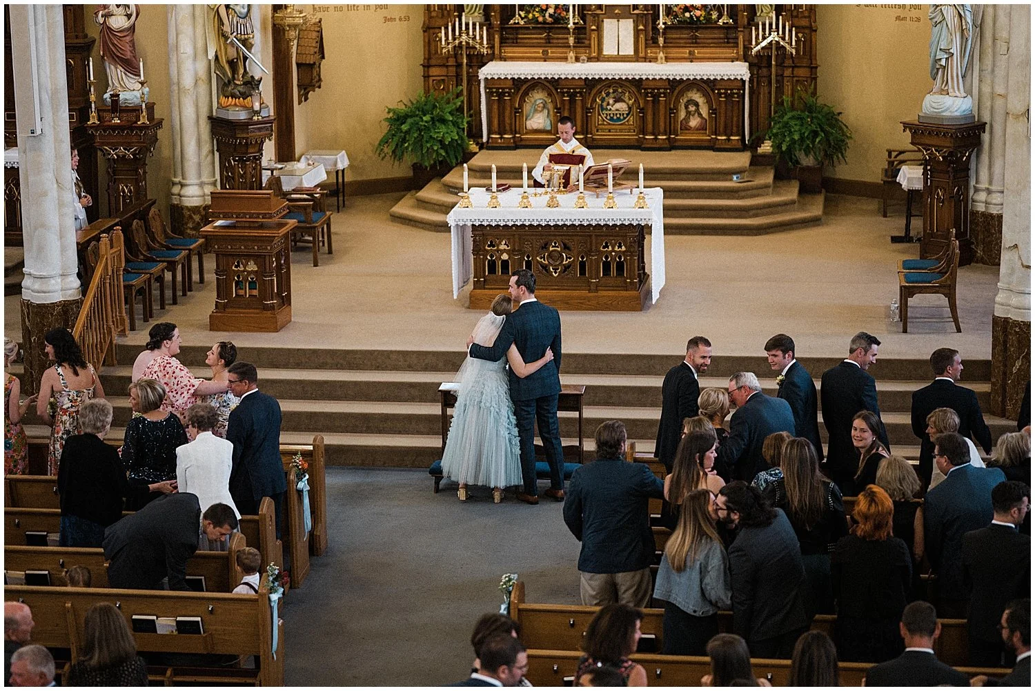 Holy Angels Catholic Church Wedding | Sydney, Ohio