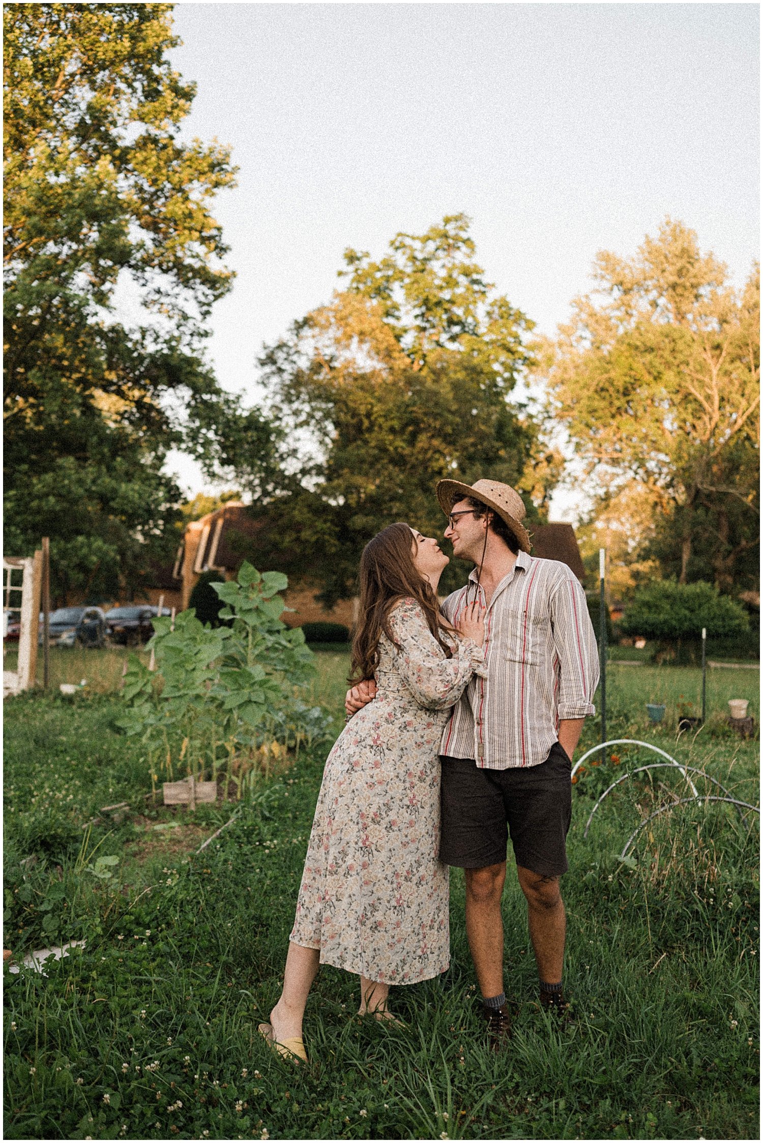 In-Home Engagement Portraits | Yellow Springs, Ohio