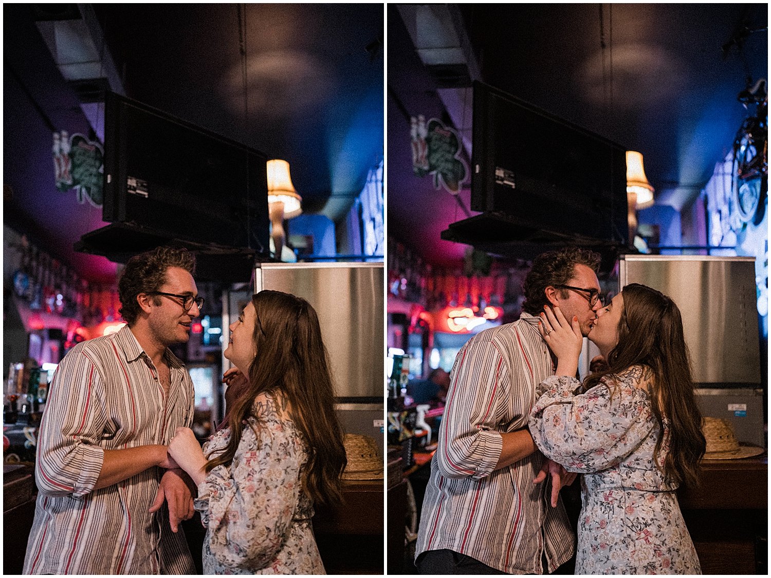 The Gulch Saloon Engagement Portraits | Yellow Springs, Ohio