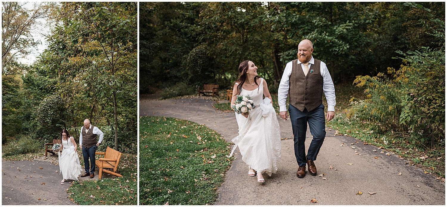 Hills &amp; Dales MetroPark Celtic Inspired Elopement | Kettering, Ohio