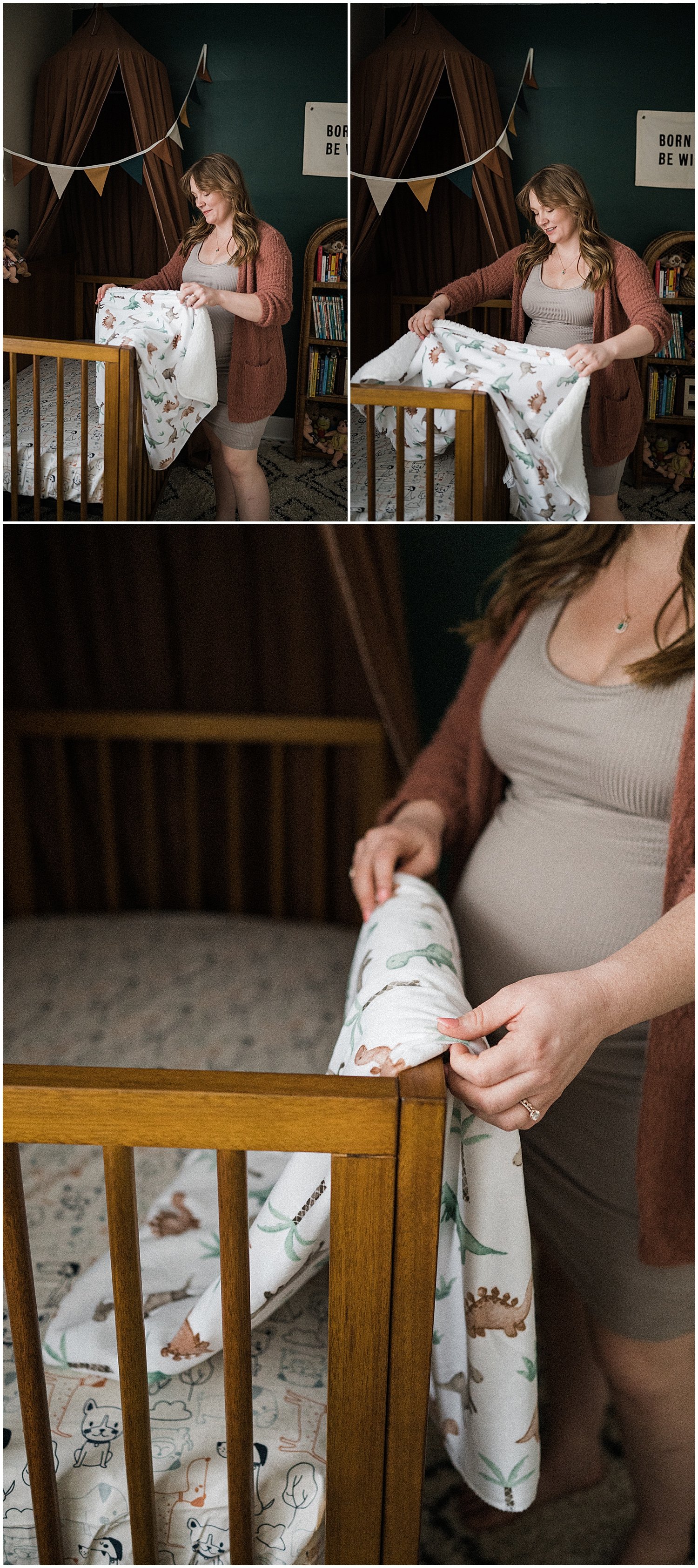 Lifestyle In-Home Maternity Portraits | Dayton, Ohio
