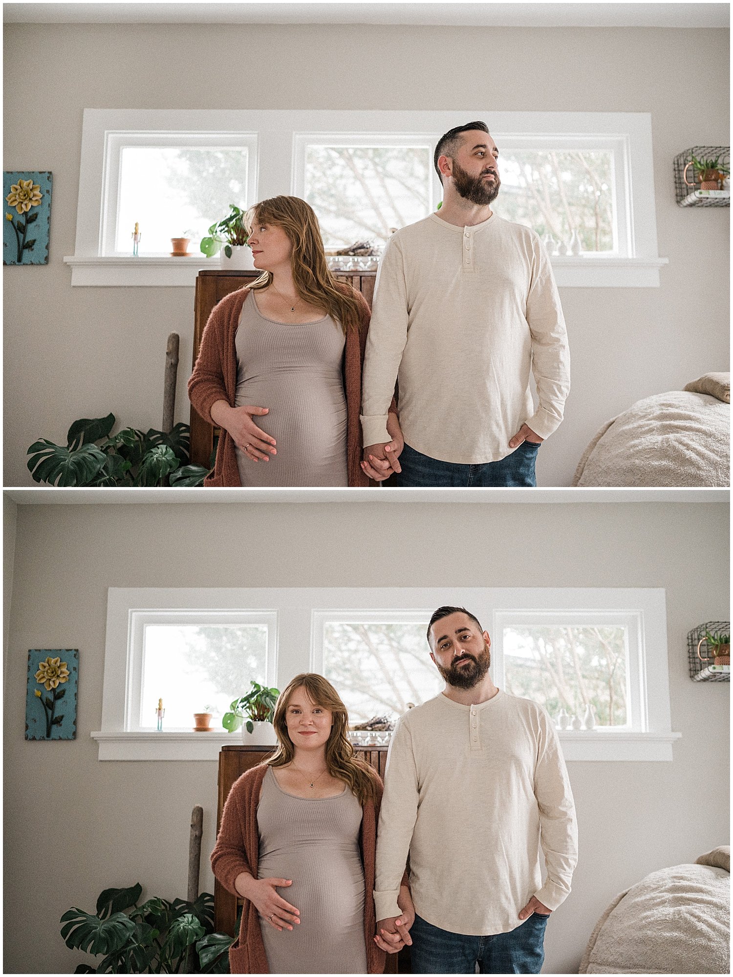 Lifestyle In-Home Maternity Portraits | Dayton, Ohio