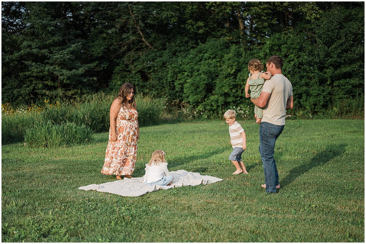 In-Home Family Portraits | Lebanon, Ohio