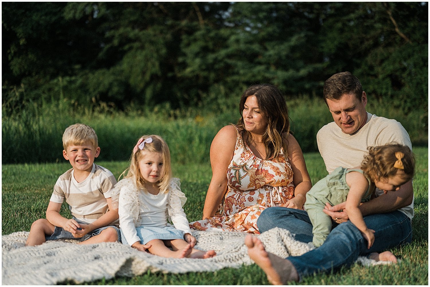 In-Home Family Portraits | Lebanon, Ohio