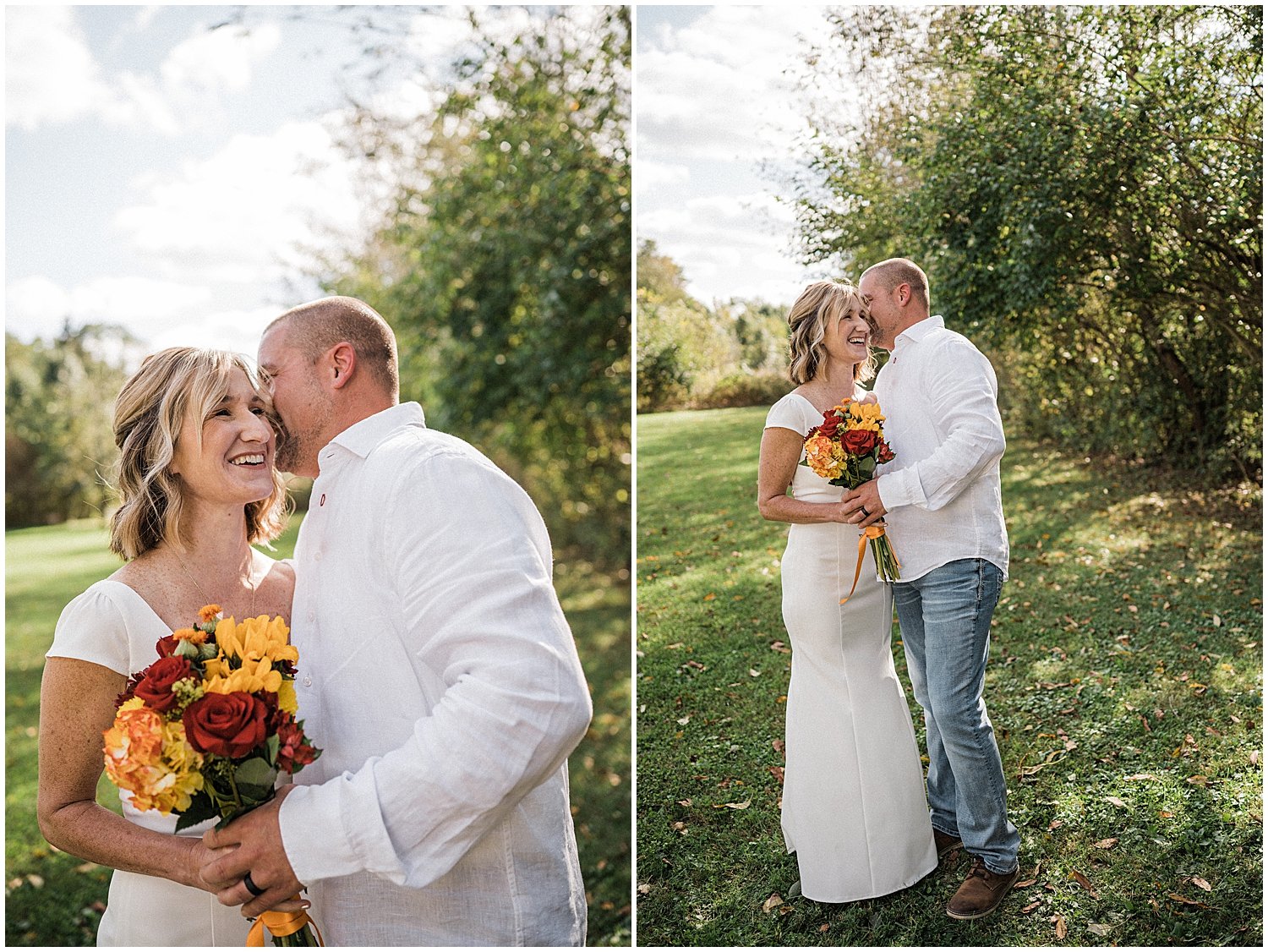 In-Home Elopement Ceremony &amp; Portraits | Yellowsprings, Ohio