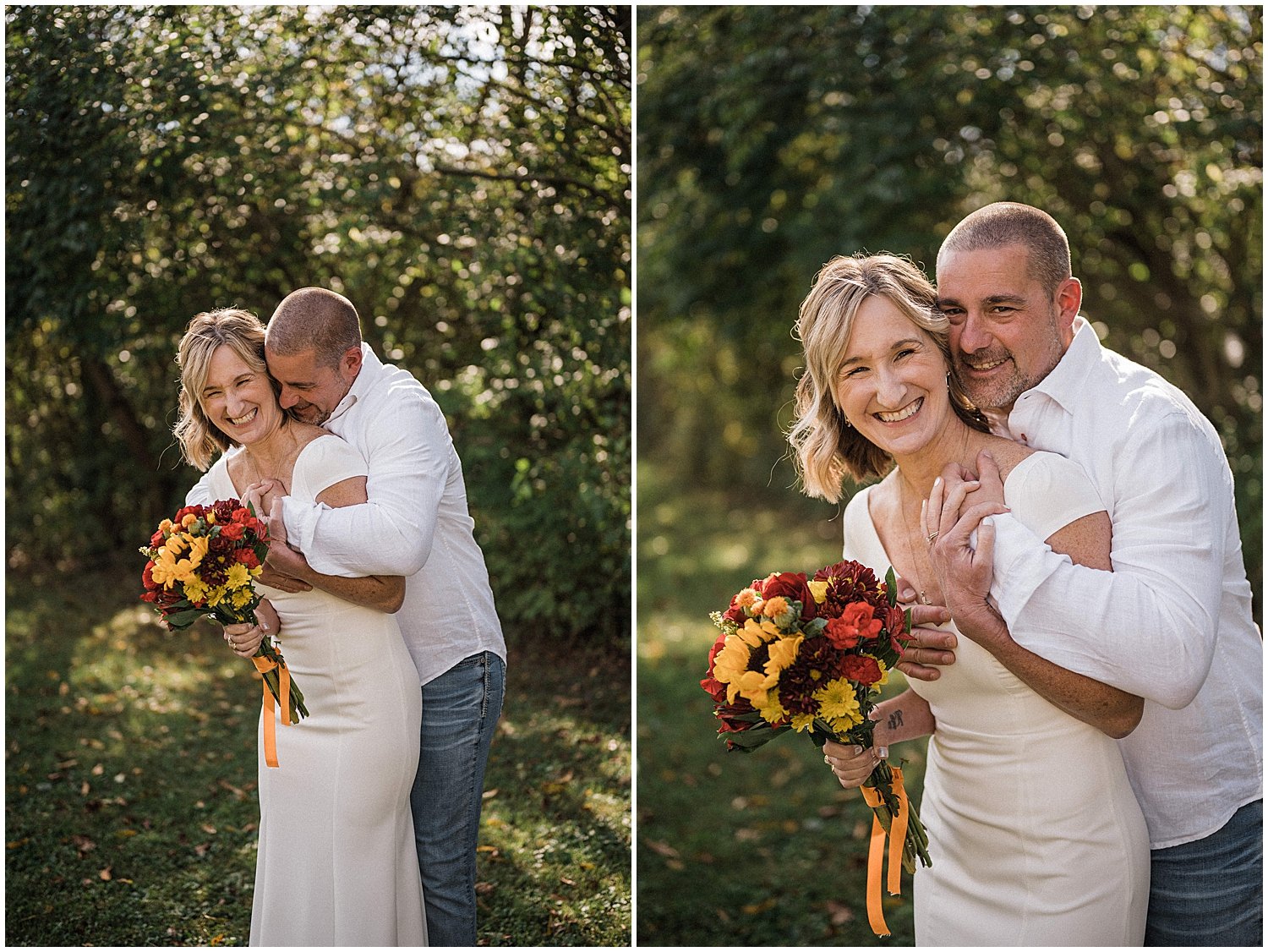 In-Home Elopement Ceremony &amp; Portraits | Yellowsprings, Ohio