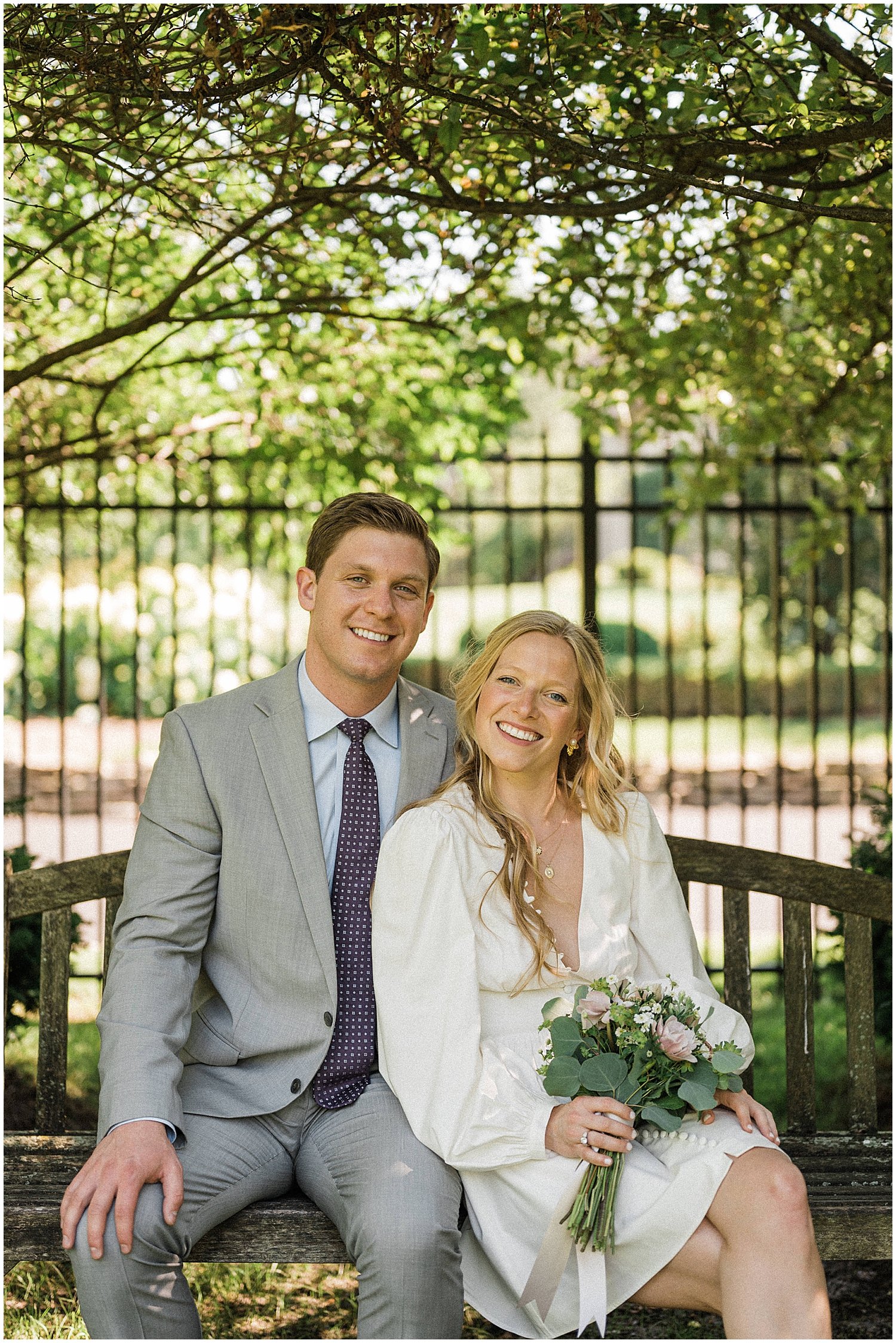 Smith Gardens Wedding Portraits | Dayton, Ohio