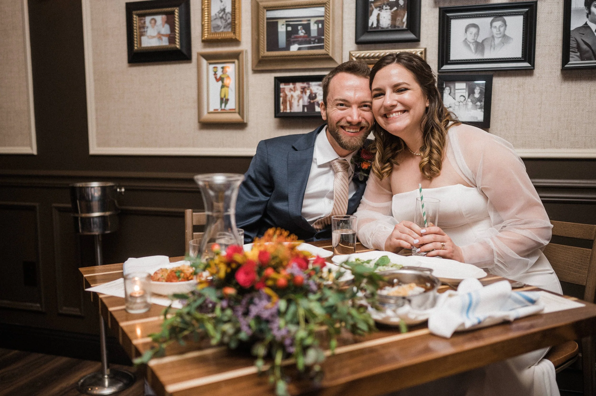 Pepp & Dolores Dinner Party | Over-the-Rhine Wedding Reception