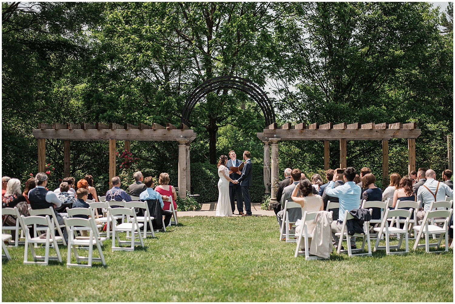 Ault Park Rose Garden Wedding | Cincinnati, Ohio