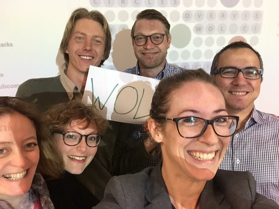 A circle selfie! I included this photo in the TEDx talk.
