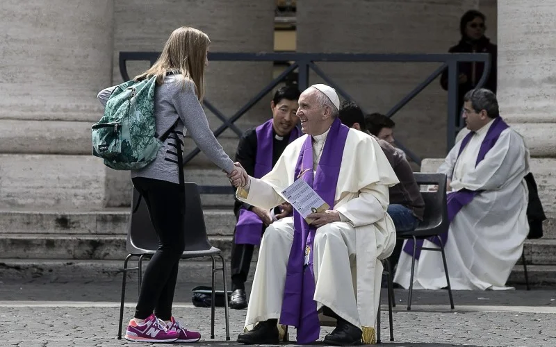 Francis and young woman.jpg