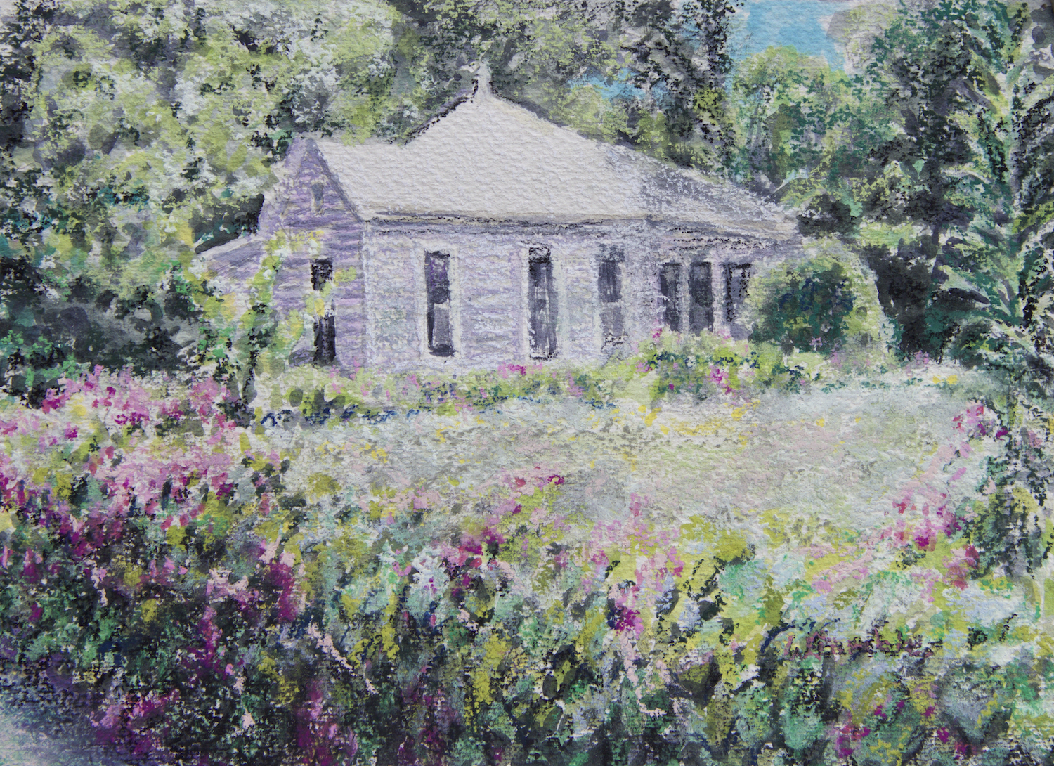 The Boot Maker Charlie Dunn's House, 8" x 11'