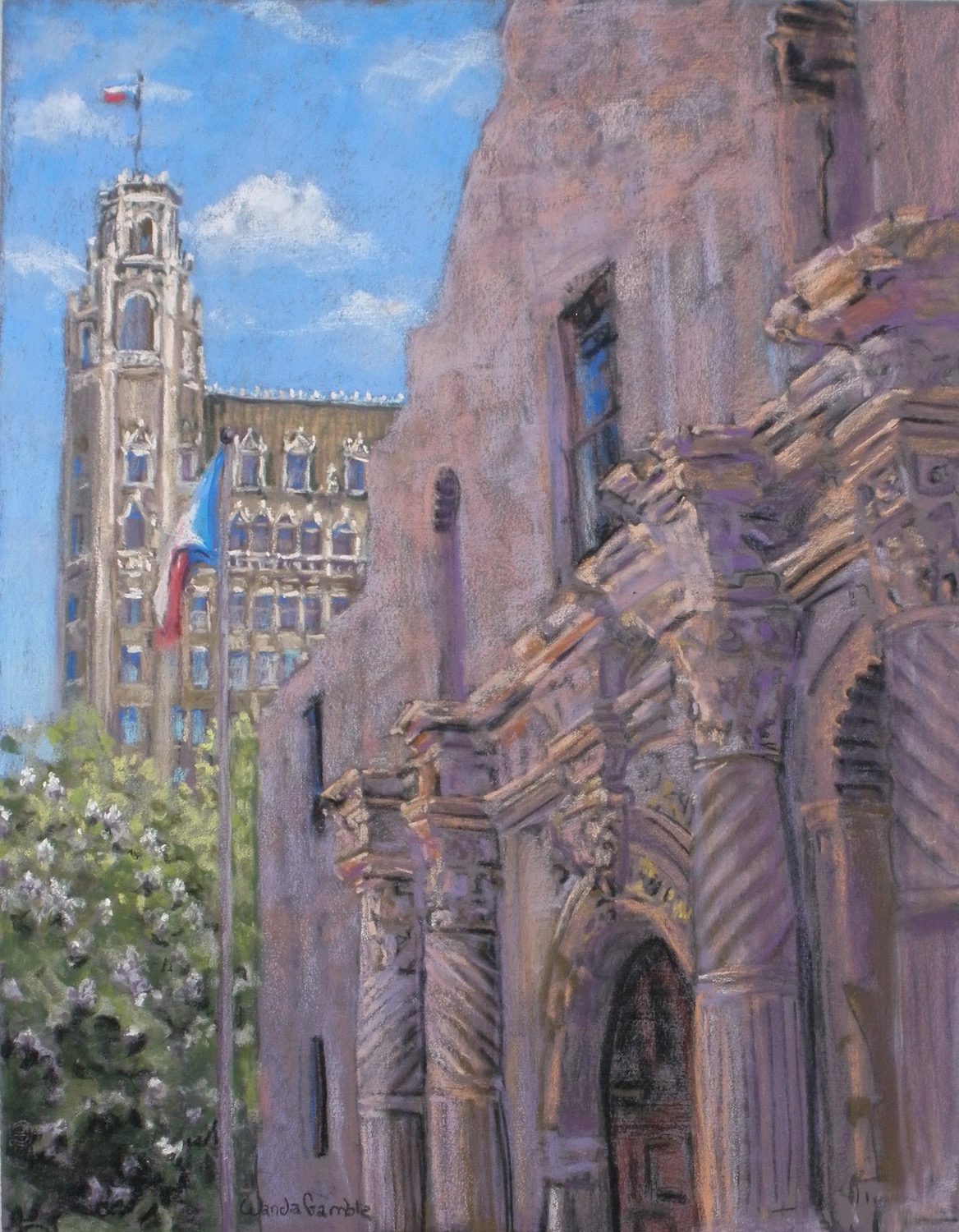 The Alamo and Hotel Emily