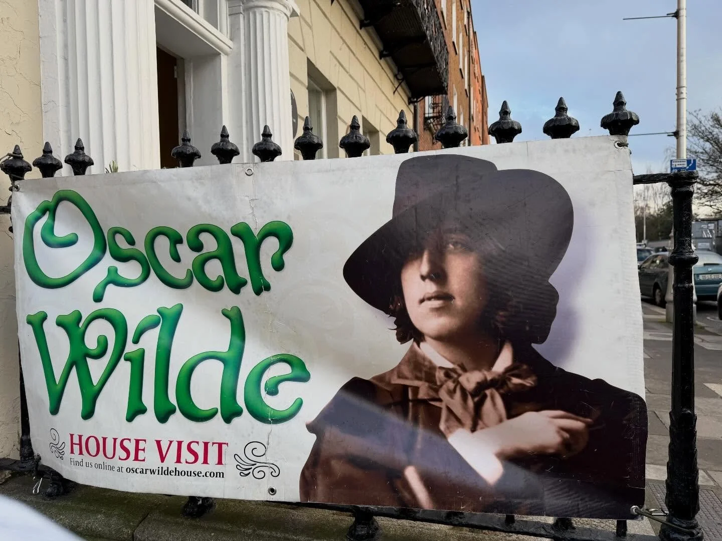 We chose our hotel, #themont in #dublin for location and ease of walking everywhere we wanted to go.

A real bonus was it was right across the street from #oscarwilde, the #literarygenius, childhood home. A beautiful home, where his parents entertain