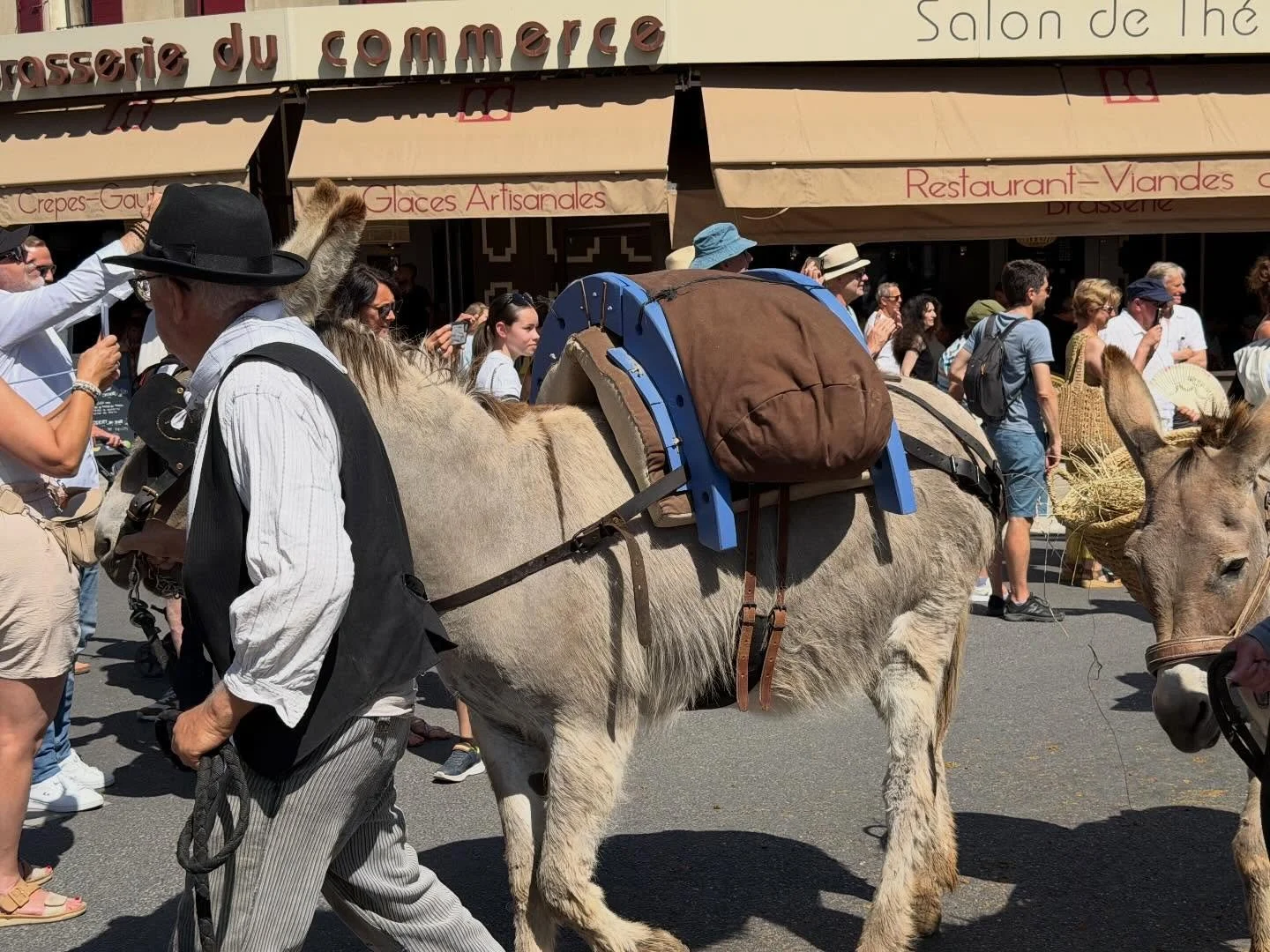 If it is Whit Monday, one must be in #stremy for the traditional #transhumance which is the celebration of moving the sheep from the lower valleys up to the higher grazing pastures for the summer. A deeply rooted and moving celebration of man, livest