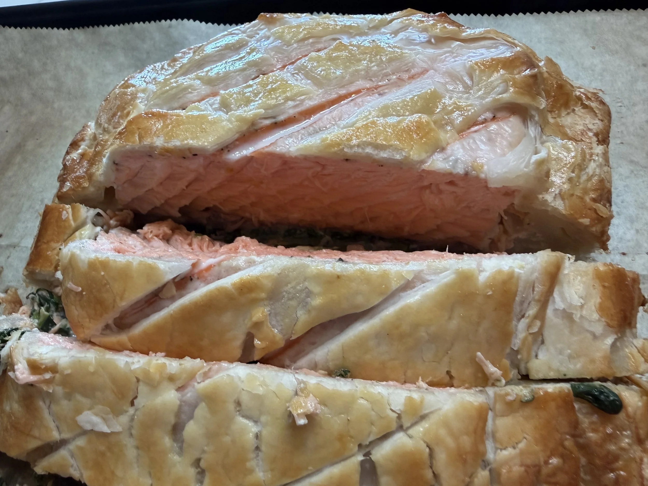 Salmon Wellington on Easter 2026