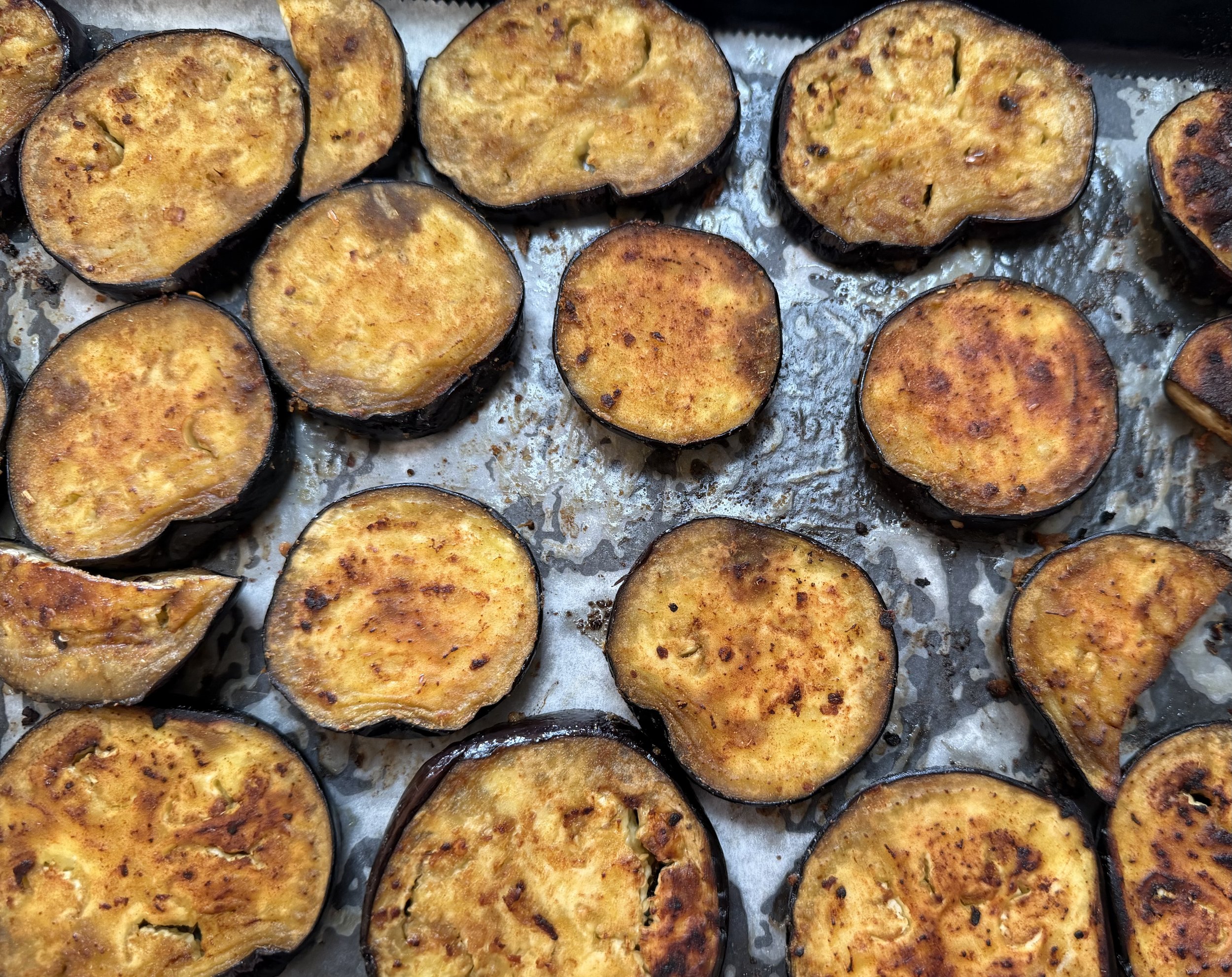Spiced Roasted Eggplant