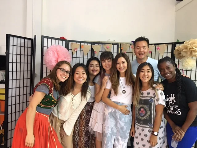 Sharon Ngai with JS Team, Thailand 2017