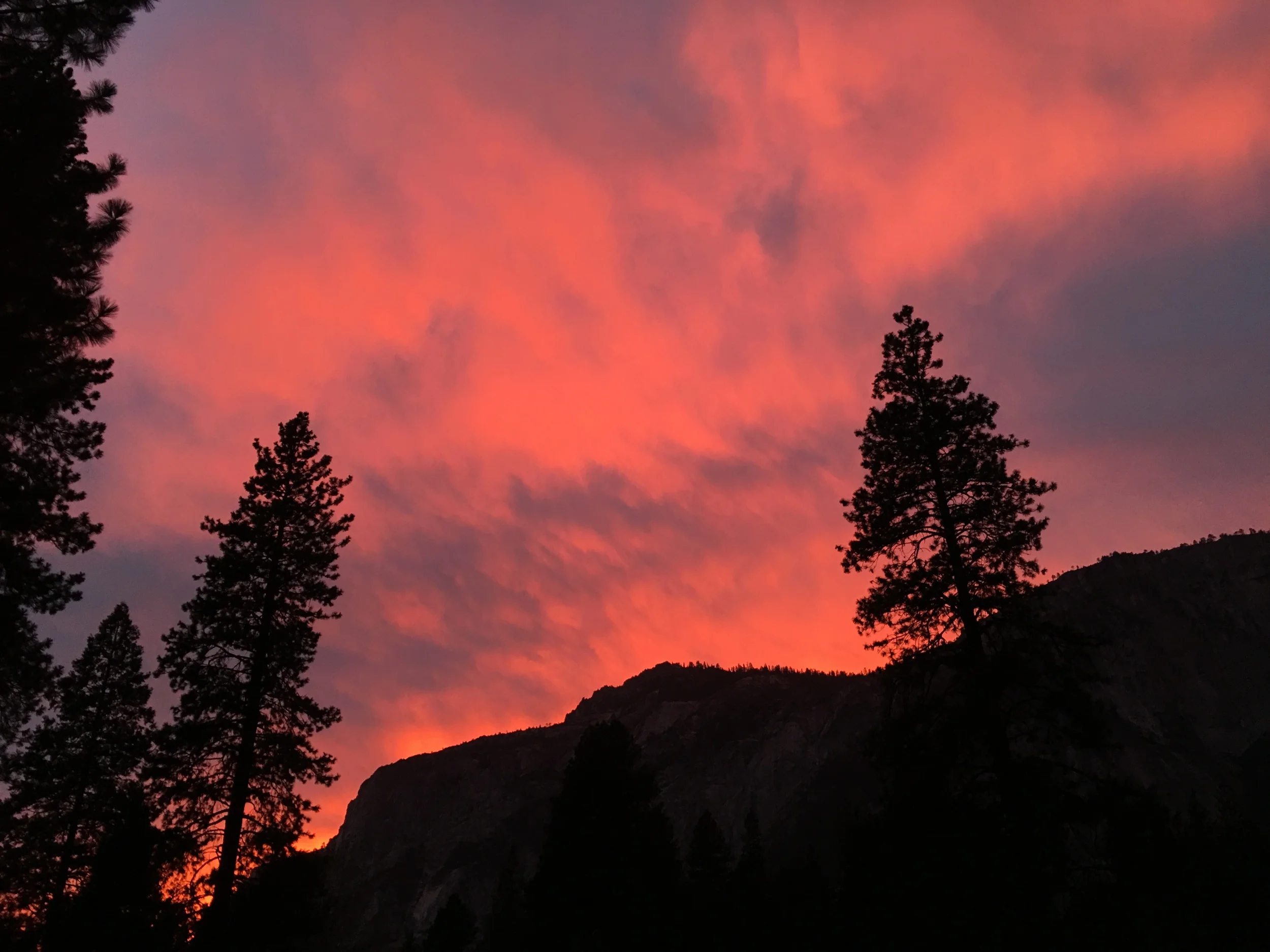 Sunset at Yosemite
