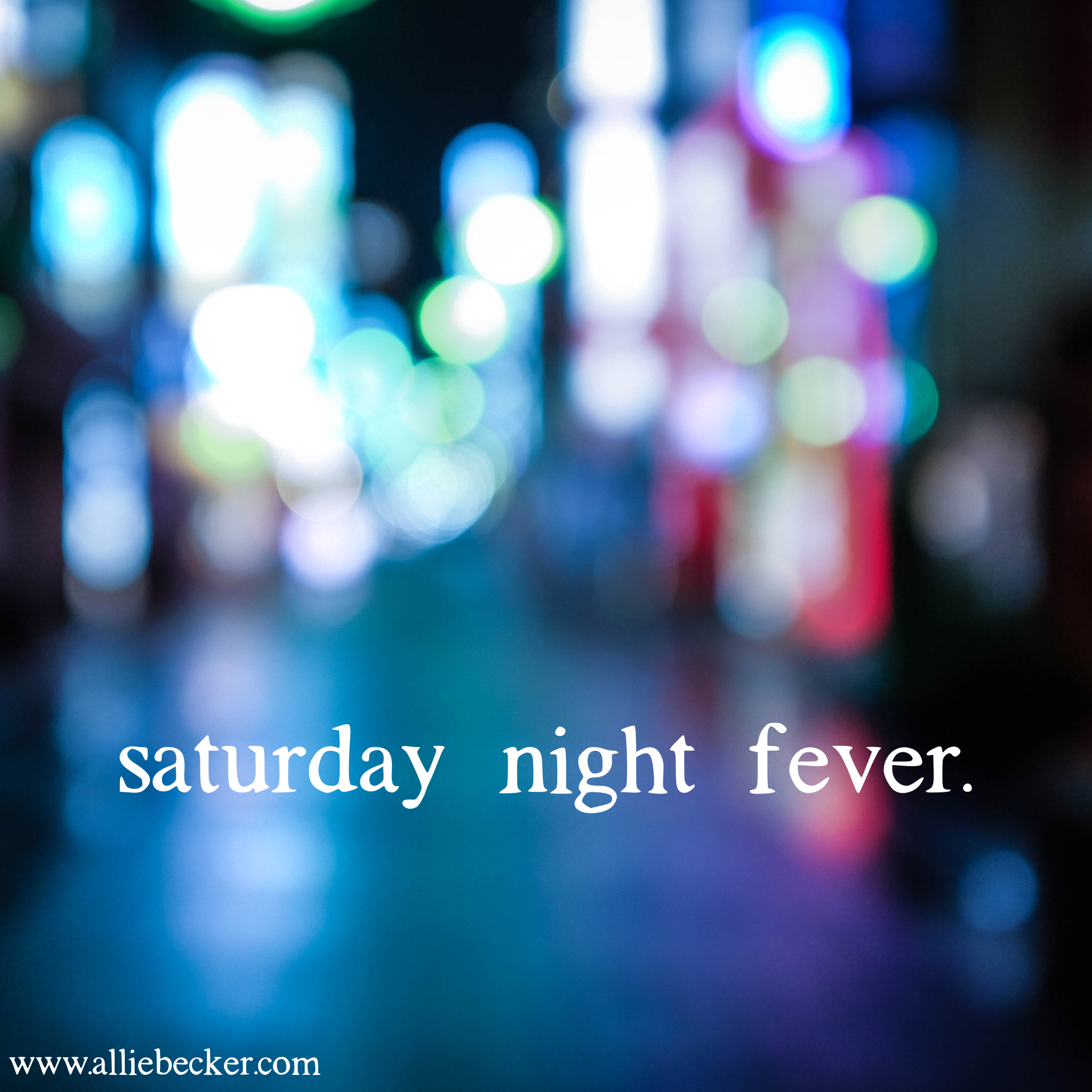 saturday night fever