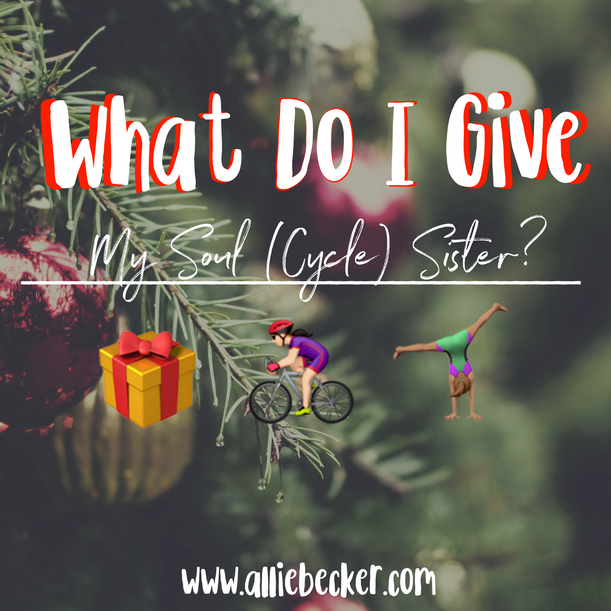 What Do I Give My Soul (Cycle) Sister? 