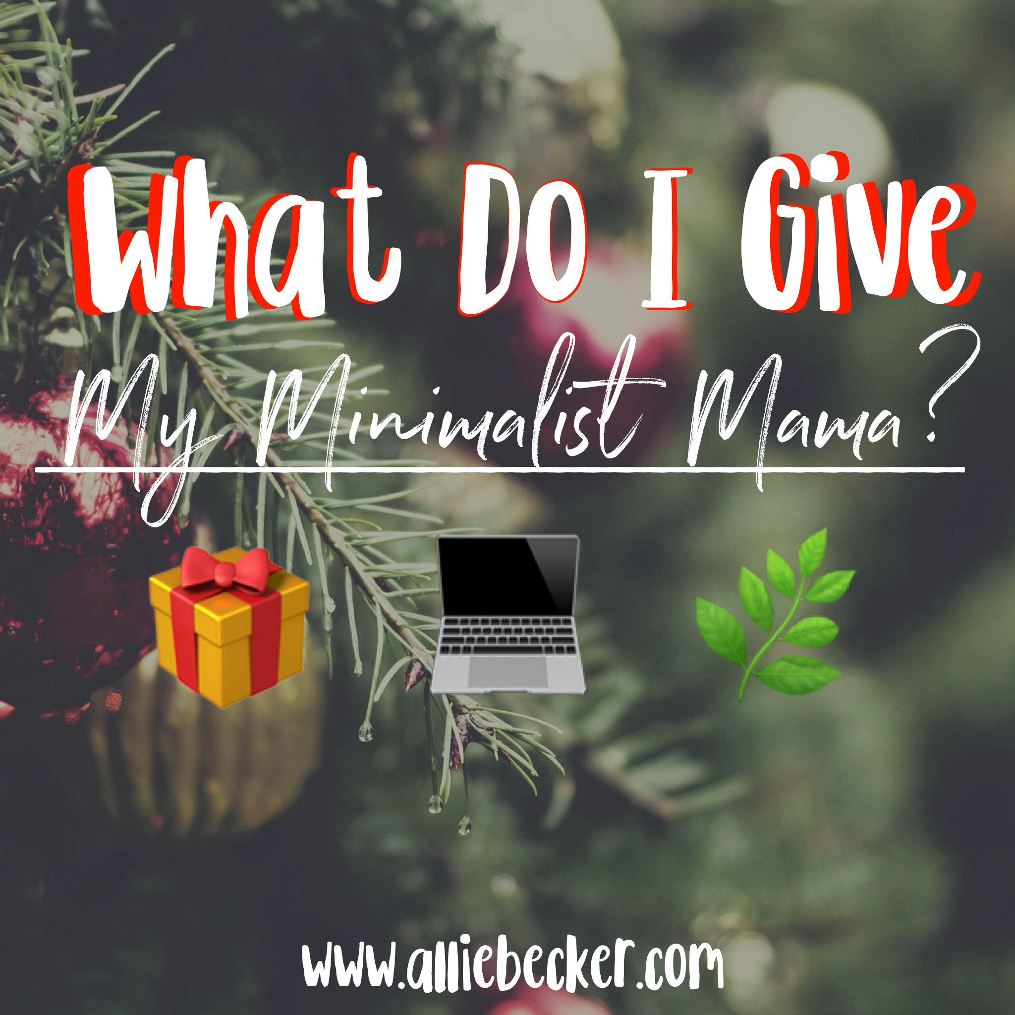 What Do I Give My Minimalist Mama? 