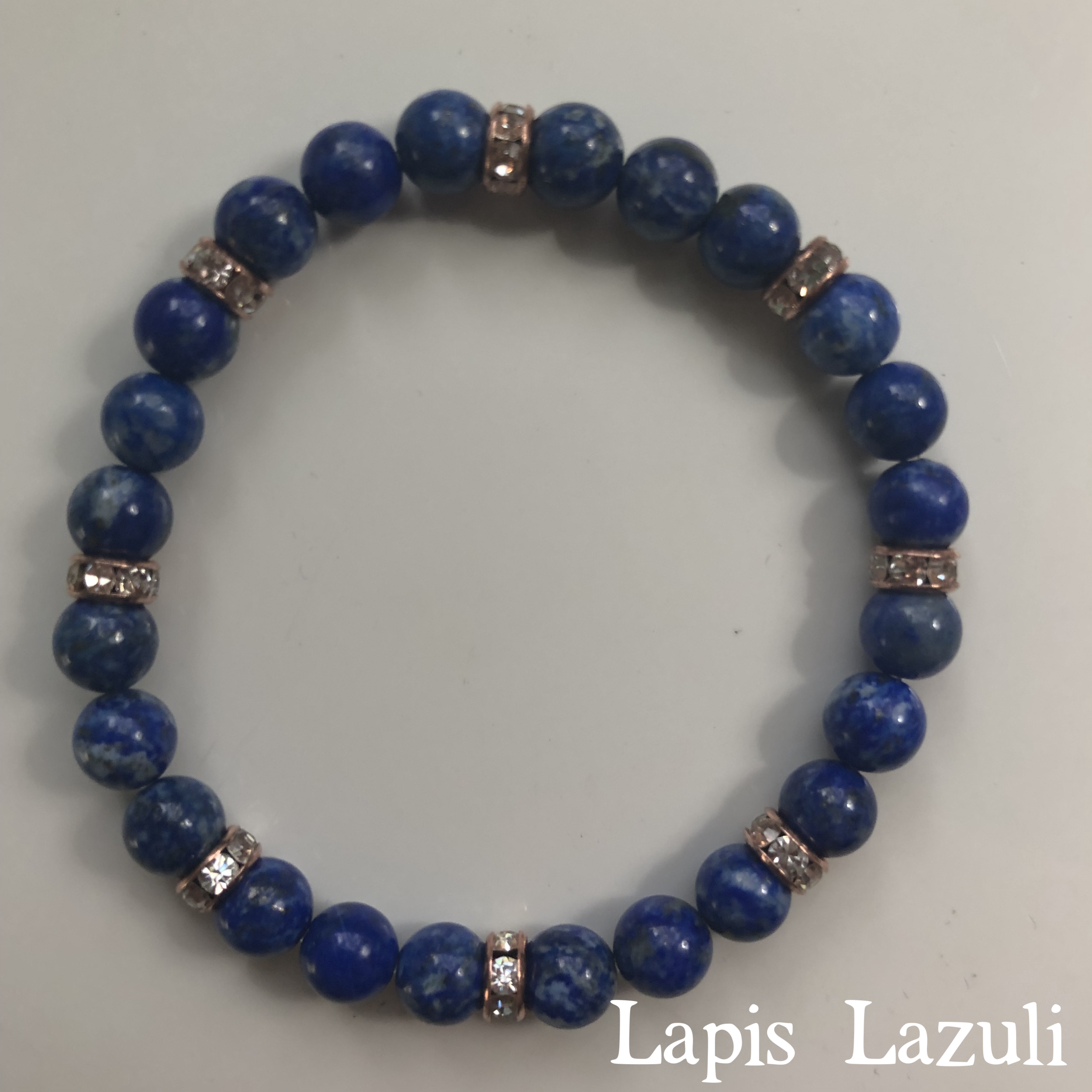   Lapis Lazuli Bracelet($30.00):  This is probably my favorite piece of the day.&nbsp; It’s official name is the “speak your truth reiki blessed energy bracelet,” and it opens up your throat chakra, stimulates your intuition, and is a great harmonize