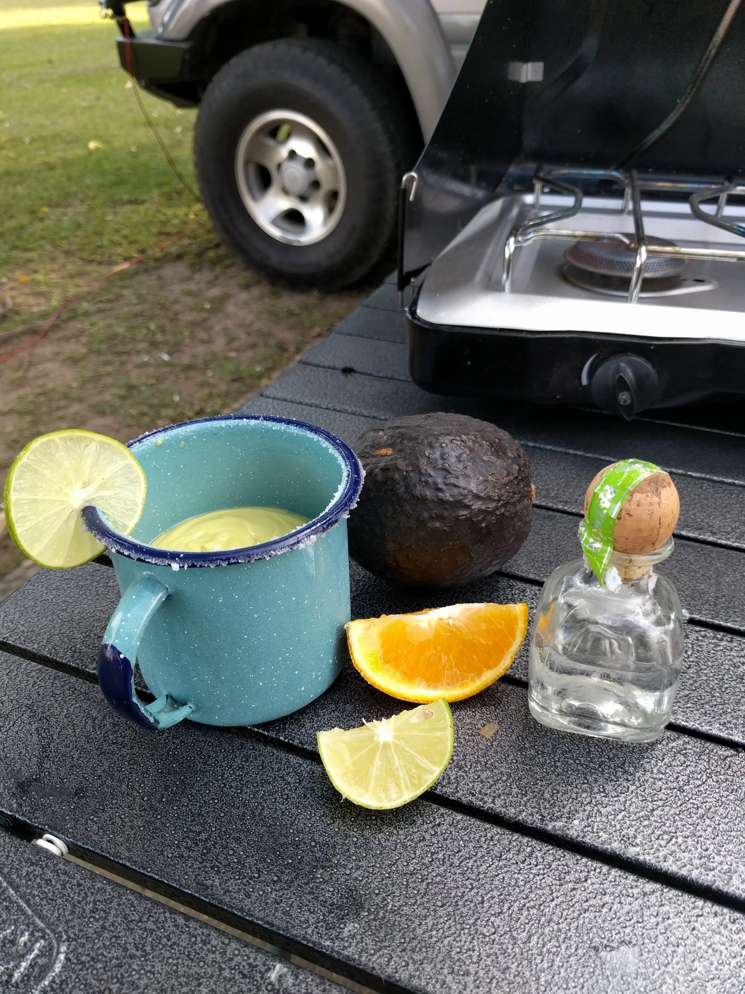 Avocado Margaritas! Tepic, Mexico