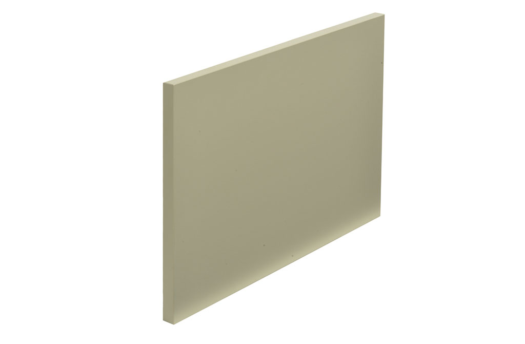 Bi-laminated door of 18mm thick wooden fiber, coated with matte melamine