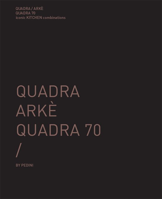 Quadra Arke Kitchen System Pedini
