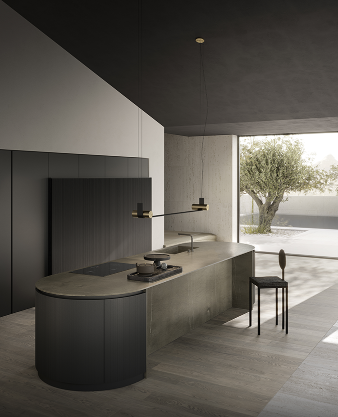 Arke Shape Pedini Kitchen